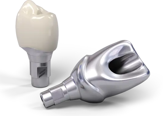Zirconium crowns photo