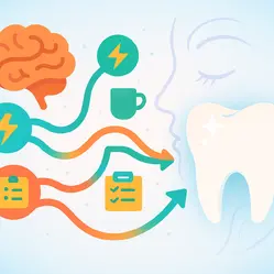 How stress and anxiety reshape your jaw and erode your teeth.