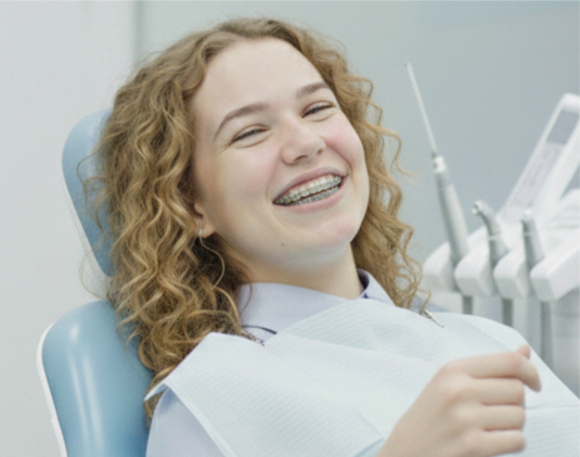 Self-ligating braces photo