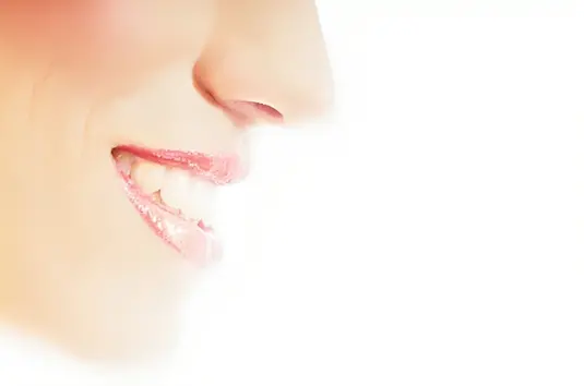 The beauty of a smile after tooth restoration photo