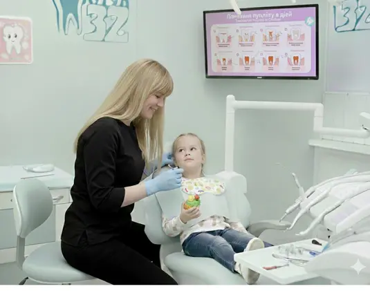 Treatment of pulpitis in childrens photo