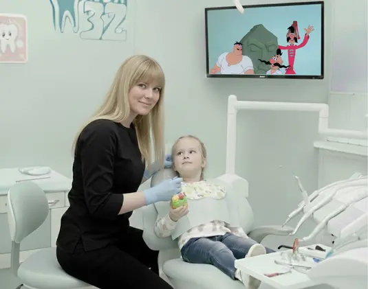 Dental treatment for children photo