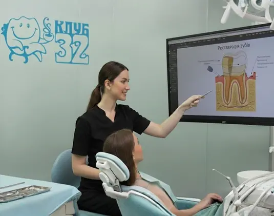 Реставрация зубов фото